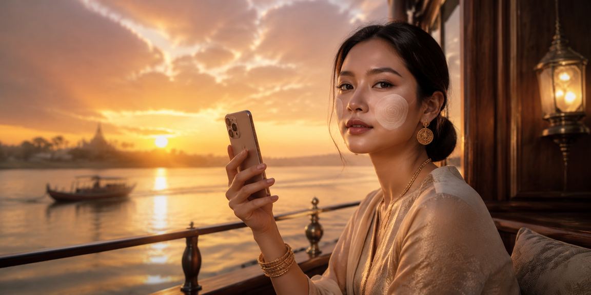 ငပလီကမ်းခြေတွင် ဂိမ်းဆော့နေသော လူများ